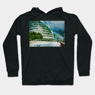 Buildings next to The Shard Hoodie